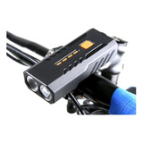 Farol Bike Mtb Speed 1200 Lumes 2 Led Super Forte Bc-25