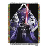 Northwest Star Wars Manta De Tapiz Tejida, 48 X 60, Vader