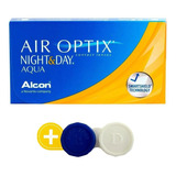 1 Caixa De Lente De Contato Air Optix Night & Day Aqua