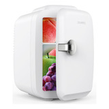 Crownful Mini Nevera Portatil De 4 Litros/6 Latas, Refrigera