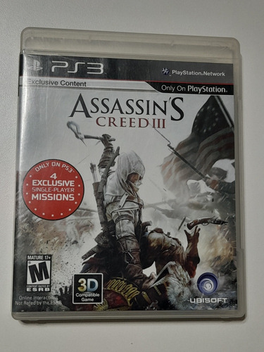 Ps3 - Assassin's Creed 3 (juego Excelente)