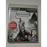 Ps3 - Assassin's Creed 3 (juego Excelente)