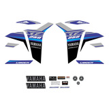 Kit Adesivo Xtz 250 Lander Competition Blue 2021 - 2022