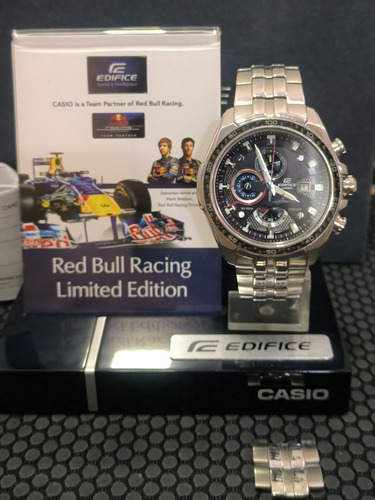 Relógio Casio Edifice Red Bull Racing Limt Edition Ef565rb