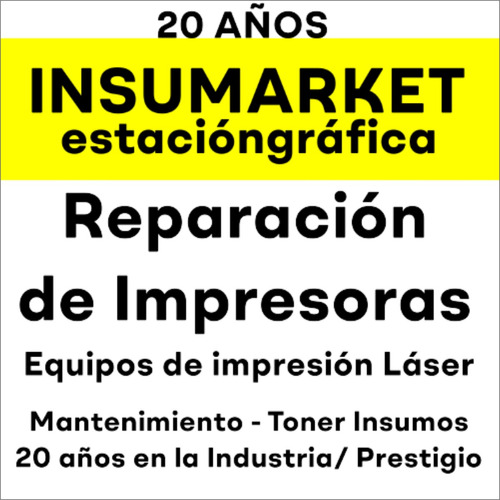 Reparación De Impresoras Láser, Mantenimiento Toner Insumos