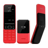 Celular Flip Nokia Com Tampa Tecla Grande Vermelho