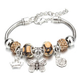 Pulseira Berloques Feminina Bracelete Modelo Novo