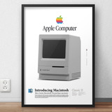 Cuadro Retro Mac / Apple 40x50