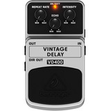 Pedal Guitarra Vintage Delay Behringer Vd400