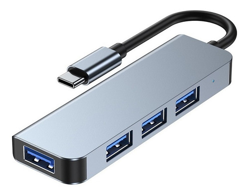 Adptador Usb C Com 4 Portas Usb Macbook Air Pro iMac 4x1