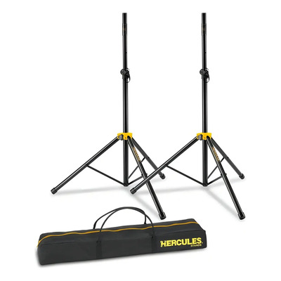 Tripodes Para Bafles Con Funda Hercules Ss200bb Aluminio Color Negro | Meses sin interés