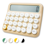 Calculadora Básica Vewingl Xt200 Plástico Abs, Beige