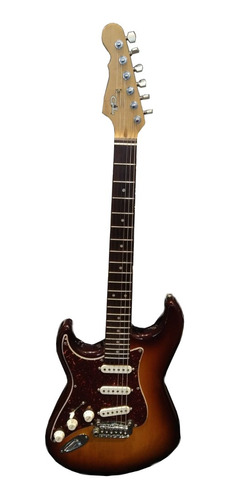 Guitarra G&l Legacy Left Old School Sunburst Zurda Usa