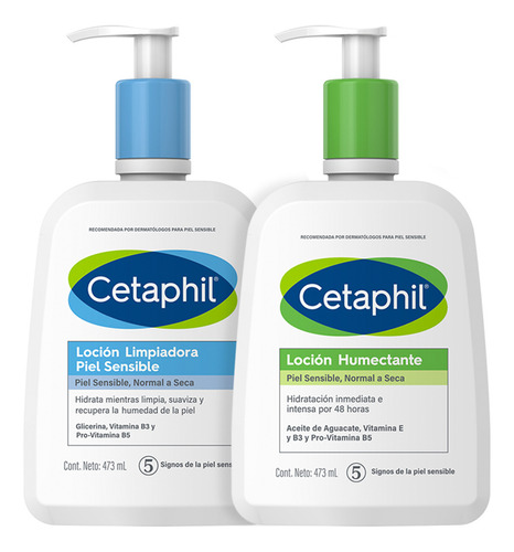 Set Cetaphil Cuidado Corporal Para Piel Normal