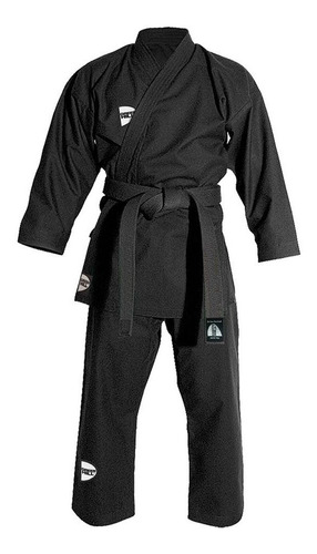 Kimono De Karatê Kumite Preto Green Hill