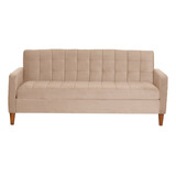 Futon Genova  Tela Velvet Beige