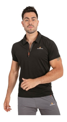 Chomba Deportiva Hombre Urban Luxury Negra - Chelion Full