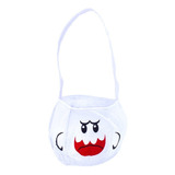 Bolsa Almacenamiento Halloween Cordón De Tela Fantasma X6 Un