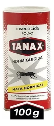 Tanax Polvo Mata Hormigas -cucarachas - Pulgas Y Otros 100g 