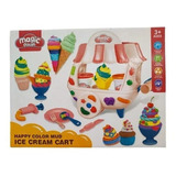 Juguete Niños Maquina Fabrica Helados Plastilina Ice Cream