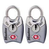 Master Lock Candados Con Llaves Aceptados Por La Tsa, 4689t