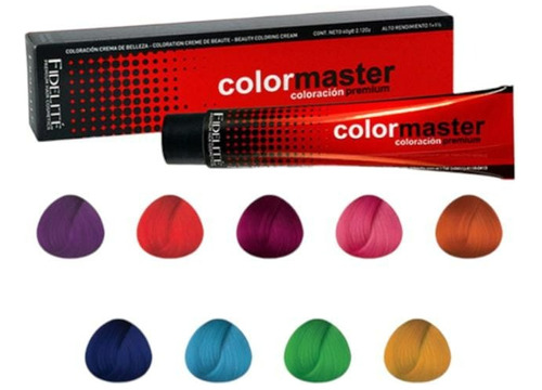 Tintura Fidelité  ¡¡ Colores Fantasía!!  Colormaster 60gr
