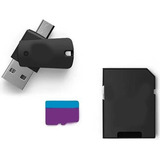 Cartão Sd Micro 64gb C/ 10+sd+adap P/ Pendrive  Smatphone