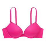 Victorias Secret  Bra Pink Logo Doble Push Up 34b