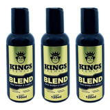 Kit 3 Tônico Capilar Kings Cresce Cabelo E Barba 120ml 