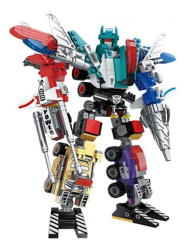 Bloques Ladrillo Juguete Para Armar Set Robot Transformers