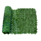 Rollo Follaje Artificial Muro Verde 3mtrs X 3mtrs Enredadera