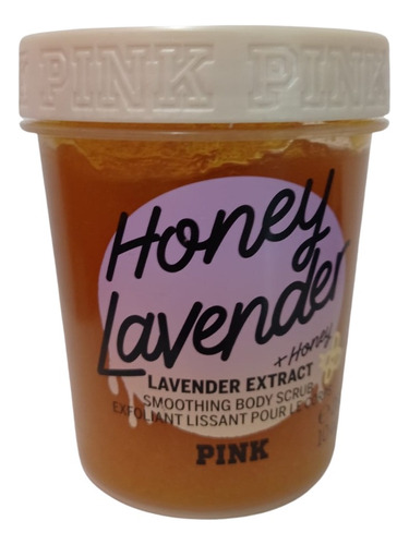 Honey Lavender Pink Body Scrub Exfoliante Fragancia Aroma