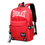 Mochila Urbana Everlast Bolsillo Anti Robo + Llavero Escolar