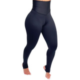 Conjunto 2 Calça Leg Cintura Super Alta Aperta Barriga