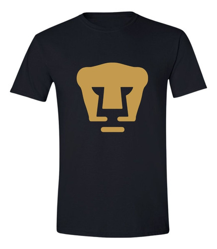 Jersey Playera México Fútbol Pumas Unam Logo Dorado