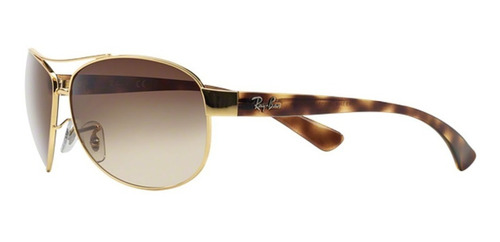 Ray-ban Rb 3386 001/13 67 Gold Tortoise / Brown Gradient