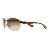 Ray-ban Rb 3386 001/13 67 Gold Tortoise / Brown Gradient