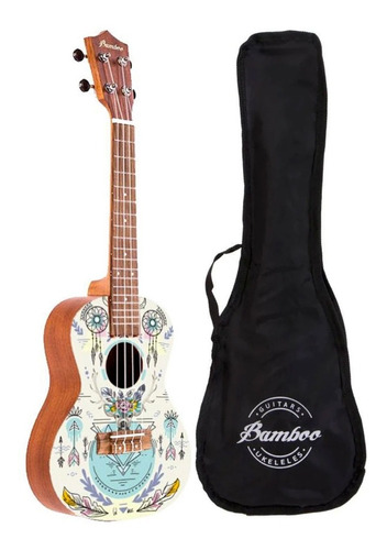 Ukulele Concierto Bamboo U-23-indie-s Con Funda Sapele Indi 