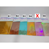 Set 10 Pcs Papel Foil / Folia Textil  Elige Tus Colores