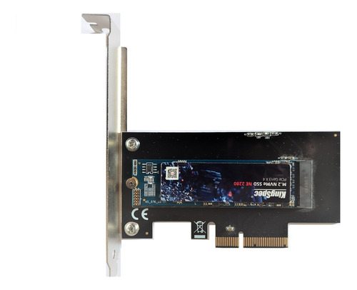 M2 Nvme 256gb + Adaptador Pcie Test H110 B250 H310 H410 B450