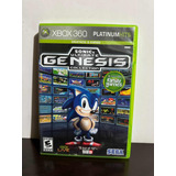 Sonic Genesis Colection Solo Portada Y Caja Xbox 360