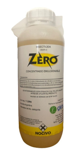 Zero X 1 Lt Cucarachas