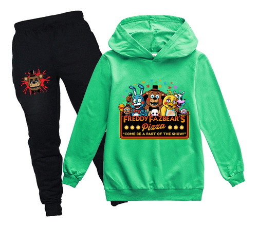 Five Nights At Freddy's Sudadera Con Capucha Para Niños