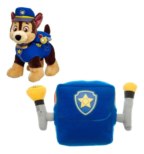 Mochila Chase Paw Patrol Build-a-bear Color Multicolor