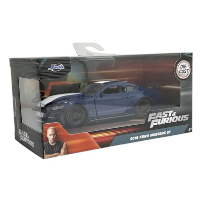 Escala 1:32 Rápidos Y Furiosos, Fast & Furious, 13cms, Metál 2016 Ford Mustang Gt | Envío gratis