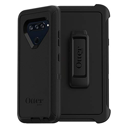 Funda Para LG V40 Thinq Negro Rugoso & Durable-02