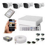 Kit 4 Câmeras Hilook Completo Full Hd 1080p Dvr 8 Canais