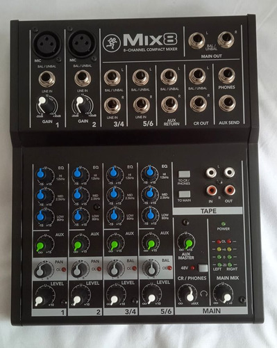 Mixer Mackie Mix 8, Original