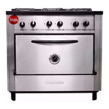 Cocina Industrial Depaolo 6 Hornallas 90cm Horno Pizzero