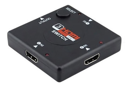 Switch Hdmi Selector De 3 Puertos Hd 1080p Tv, Pc, Ps3/4